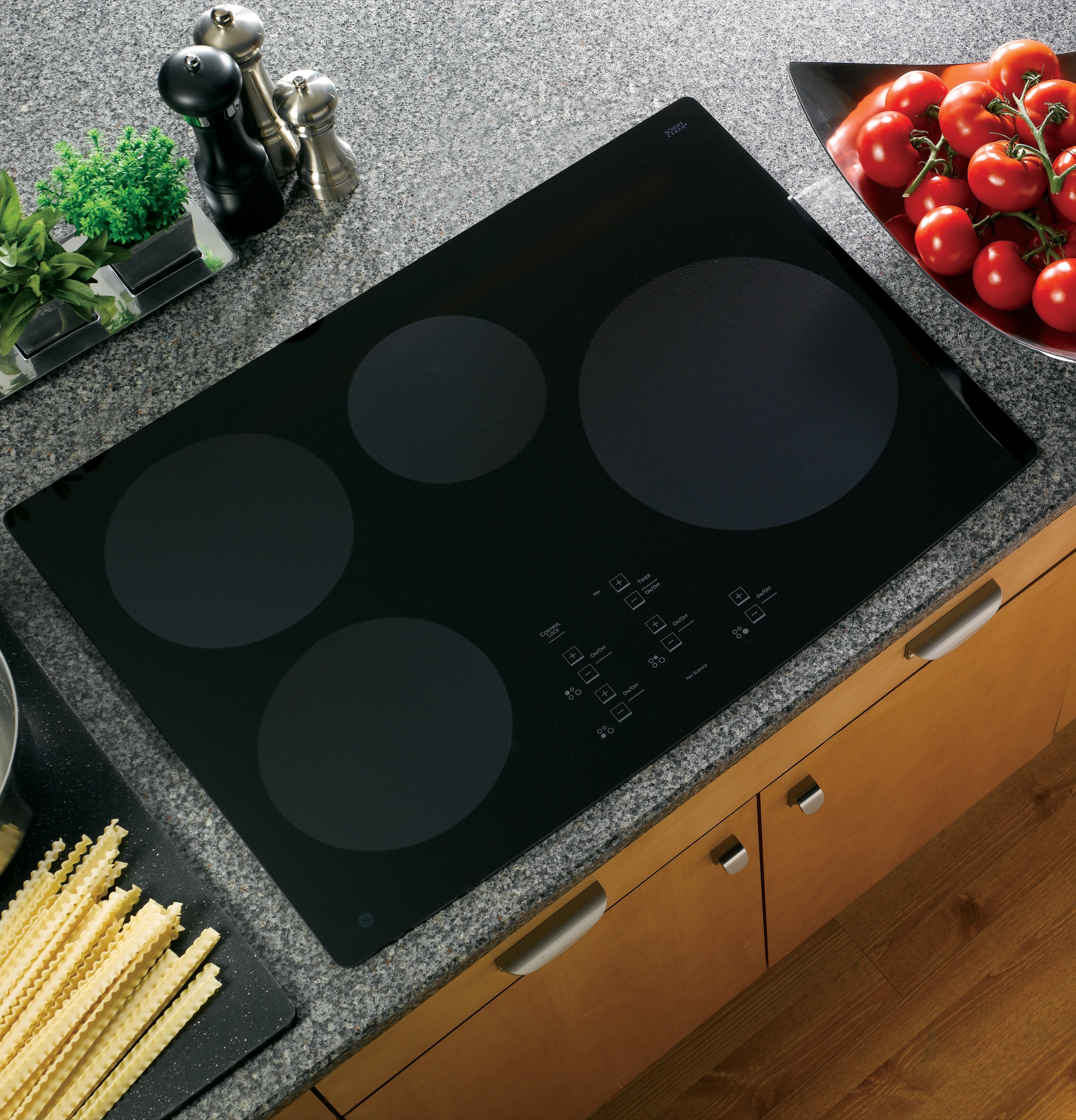 Black Electric Induction Cooktop 