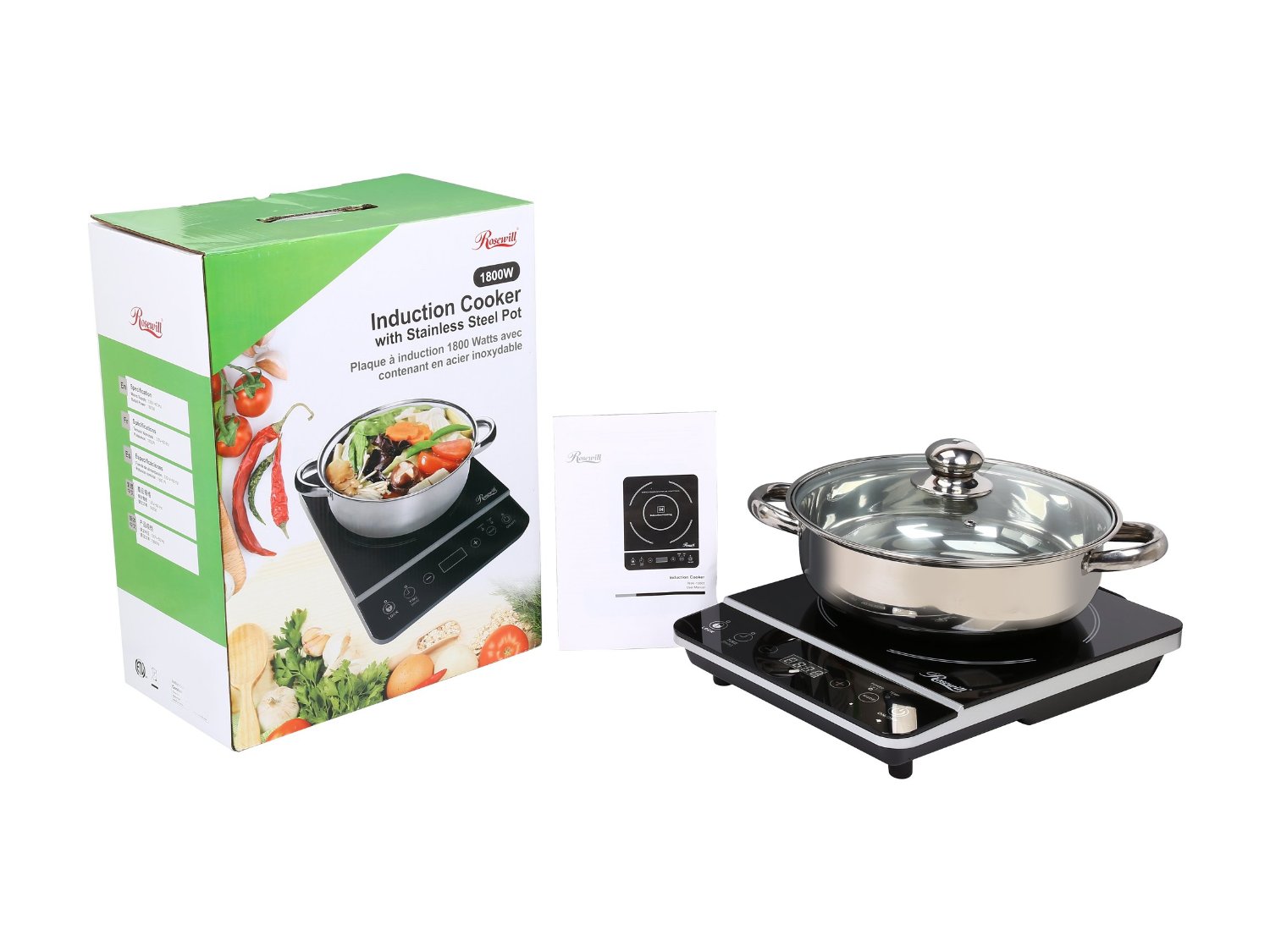 Rosewill Rhai 13001 Induction Cooktop Makes Cooking Fun Again