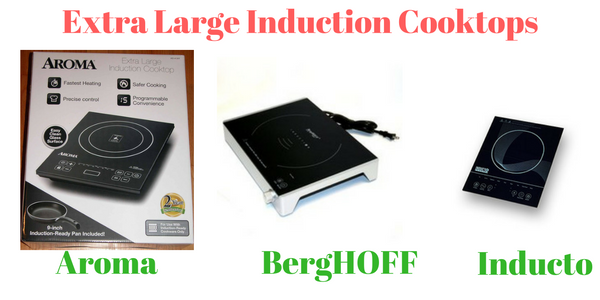 5 Extra Large Induction Cooktops Burners Home And Commercial Use