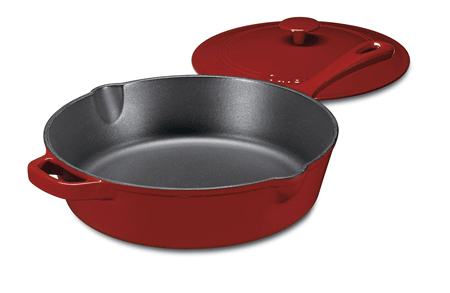cast iron induction cookware set