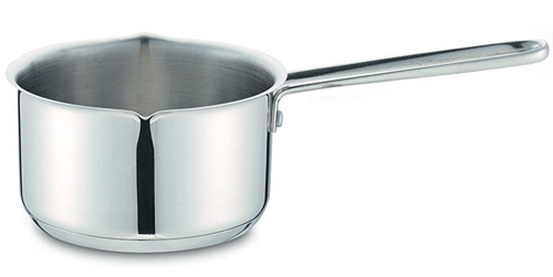 Milk Pan Sauce pan heavy gauge wooden handle tea pot 6 inch 