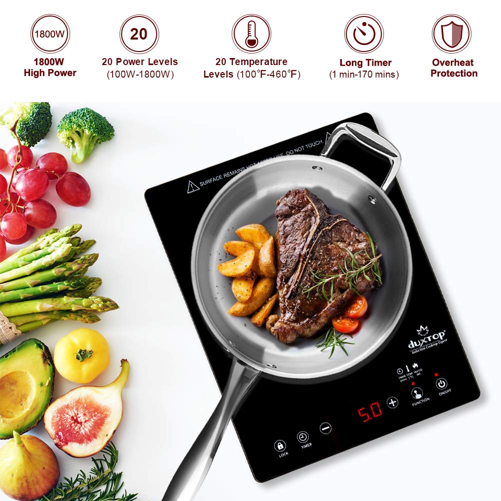 Title Enjoy cooking with Duxtop E200A Portable HighEnd Induction Cooktop!