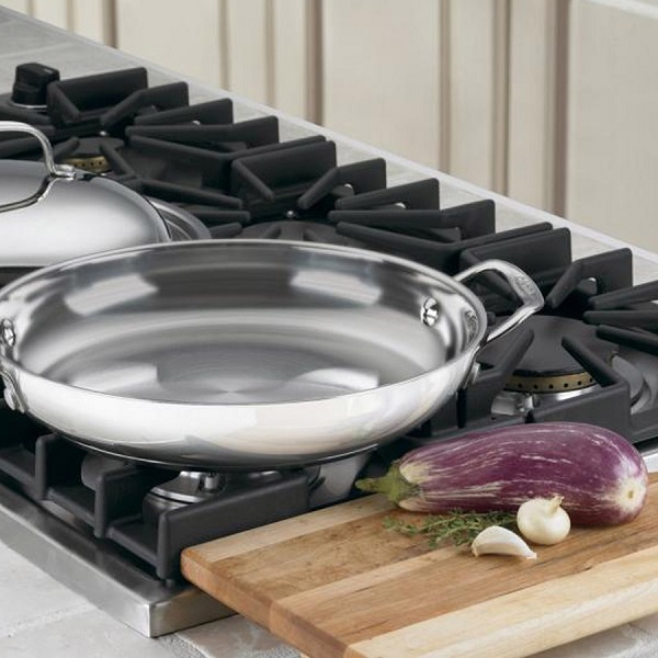grey induction pan set